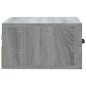 Comodino a Muro Grigio Sonoma 35x35x20 cm Comodino a Muro Grigio Sonoma 35x35x20 cm