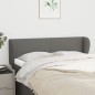 Testiera ad Orecchio Grigio Scuro 147x23x78/88 cm in Tessuto Testiera ad Orecchio Grigio Scuro 147x23x78/88 cm in Tessuto