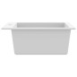 Lavandino Cucina Granito 1 Lavello ad Incasso Bianco Crema Lavandino Cucina Granito 1 Lavello ad Incasso Bianco Crema