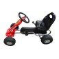 vidaXL Go Kart a Pedali Rosso vidaXL Go Kart a Pedali Rosso