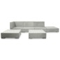 vidaXL Set Divani da Giardino 6 pz con Cuscini in Cemento Grigio vidaXL Set Divani da Giardino 6 pz con Cuscini in Cemento Grigio
