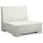 vidaXL Set Divani da Giardino 6 pz con Cuscini in Cemento Grigio vidaXL Set Divani da Giardino 6 pz con Cuscini in Cemento Grigio