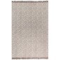 vidaXL Tappeto Kilim in Cotone 160x230 cm con Motivi Grigio Talpa vidaXL Tappeto Kilim in Cotone 160x230 cm con Motivi Grigio Talpa
