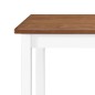 vidaXL Set Tavolo da Bar e Sgabelli 3 pz in Legno Massello vidaXL Set Tavolo da Bar e Sgabelli 3 pz in Legno Massello
