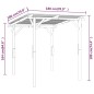 vidaXL Tettoia da Giardino in Legno di Pino Impregnato 180x180x189 cm vidaXL Tettoia da Giardino in Legno di Pino Impregnato 180x180x189 cm