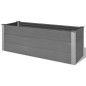 vidaXL Letto Rialzato da Giardino in WPC 150x50x54 cm Grigio vidaXL Letto Rialzato da Giardino in WPC 150x50x54 cm Grigio