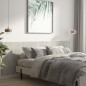 Testiera Letto Grigio Cemento 240x1,5x80cm Legno Ingegnerizzato Testiera Letto Grigio Cemento 240x1,5x80cm Legno Ingegnerizzato