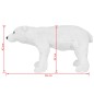 vidaXL Orso Polare in Peluche in Piedi Bianco XXL vidaXL Orso Polare in Peluche in Piedi Bianco XXL