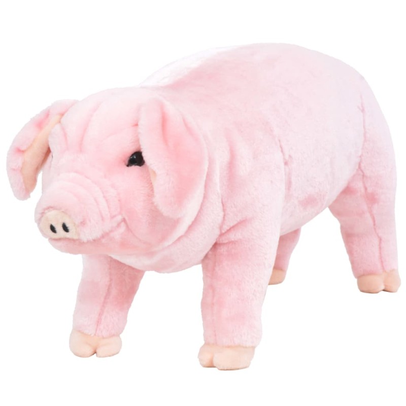 vidaXL Maialino in Peluche in Piedi Rosa XXL vidaXL Maialino in Peluche in Piedi Rosa XXL