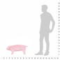 vidaXL Maialino in Peluche in Piedi Rosa XXL vidaXL Maialino in Peluche in Piedi Rosa XXL