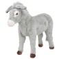 vidaXL Asino in Peluche in Piedi Grigio XXL vidaXL Asino in Peluche in Piedi Grigio XXL