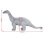 vidaXL Dinosauro Brachiosaurus in Peluche in Piedi Grigio XXL vidaXL Dinosauro Brachiosaurus in Peluche in Piedi Grigio XXL