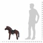 vidaXL Cavallo in Peluche in Piedi Marrone Scuro XXL vidaXL Cavallo in Peluche in Piedi Marrone Scuro XXL