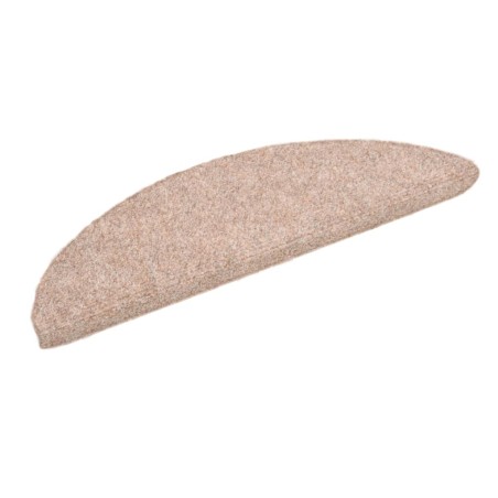 vidaXL Tappetini Autoadesivi per Scale 15 pz 56x17x3 cm Marrone