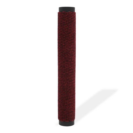vidaXL Tappeto Antipolvere Trapuntato Rettangolare 60x90cm Rosso