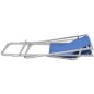 vidaXL Sedie a Sdraio Reclinabili 2 pz in Acciaio Blu vidaXL Sedie a Sdraio Reclinabili 2 pz in Acciaio Blu