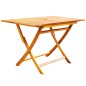 vidaXL Set da Pranzo da Giardino 5 pz in Legno Massello di Acacia