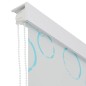vidaXL Tenda a Rullo per Doccia 140x240 cm con Motivo a Bolle vidaXL Tenda a Rullo per Doccia 140x240 cm con Motivo a Bolle