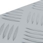 vidaXL Cassetta in Alluminio 48,5x14x20 cm Argento vidaXL Cassetta in Alluminio 48,5x14x20 cm Argento