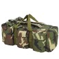 vidaXL Borsone da Viaggio Stile Militare 3 in 1 90 L Mimetico vidaXL Borsone da Viaggio Stile Militare 3 in 1 90 L Mimetico