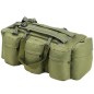 vidaXL Borsone da Viaggio Stile Militare 3 in 1 90 L Verde Oliva vidaXL Borsone da Viaggio Stile Militare 3 in 1 90 L Verde Oliva