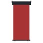 Tenda Laterale per Terrazzo 80x250 cm Rossa Tenda Laterale per Terrazzo 80x250 cm Rossa
