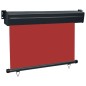 Tenda Laterale per Terrazzo 80x250 cm Rossa Tenda Laterale per Terrazzo 80x250 cm Rossa