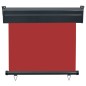 Tenda Laterale per Terrazzo 80x250 cm Rossa Tenda Laterale per Terrazzo 80x250 cm Rossa
