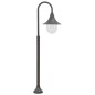 vidaXL Lampione da Giardino E27 120 cm in Alluminio Bronzo vidaXL Lampione da Giardino E27 120 cm in Alluminio Bronzo