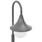vidaXL Lampione da Giardino E27 120 cm in Alluminio Bronzo vidaXL Lampione da Giardino E27 120 cm in Alluminio Bronzo