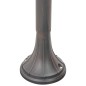 vidaXL Lampione da Giardino E27 120 cm in Alluminio Bronzo vidaXL Lampione da Giardino E27 120 cm in Alluminio Bronzo