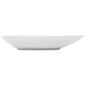 vidaXL Lavandino Triangolare in Ceramica Bianco 645x455x115 mm vidaXL Lavandino Triangolare in Ceramica Bianco 645x455x115 mm