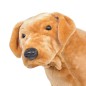 vidaXL Cane Labrador in Peluche in Piedi Marrone Chiaro XXL vidaXL Cane Labrador in Peluche in Piedi Marrone Chiaro XXL