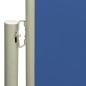 Tenda Laterale Retrattile per Patio 140x500 cm Blu Tenda Laterale Retrattile per Patio 140x500 cm Blu