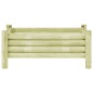 vidaXL Fioriera Rialzata Giardino Legno Impregnato Pino 100x60x42 cm vidaXL Fioriera Rialzata Giardino Legno Impregnato Pino 100x60x42 cm