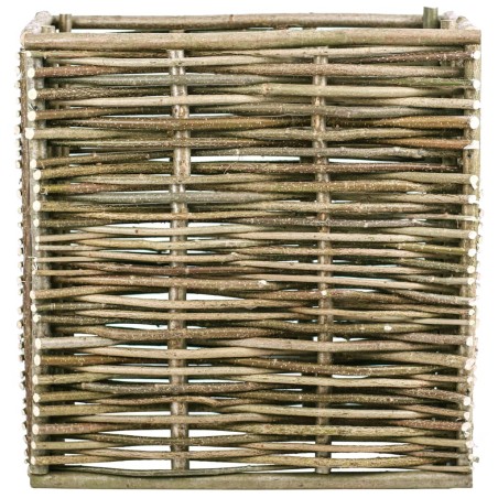 vidaXL Letto Rialzato da Giardino 80x40x80 cm in Legno di Nocciolo