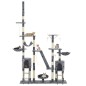 vidaXL Albero per Gatti Tiragraffi Sisal 230-250cm Stampa Zampe Grigio vidaXL Albero per Gatti Tiragraffi Sisal 230-250cm Stampa Zampe Grigio