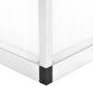 vidaXL Serra in Alluminio 362x190x195 cm 13,41 m³ vidaXL Serra in Alluminio 362x190x195 cm 13,41 m³