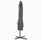 vidaXL Ombrellone da Esterni con Palo in Acciaio 250x250cm Antracite vidaXL Ombrellone da Esterni con Palo in Acciaio 250x250cm Antracite
