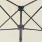 vidaXL Ombrellone da Esterni con Palo in Acciaio 250x250 cm Sabbia vidaXL Ombrellone da Esterni con Palo in Acciaio 250x250 cm Sabbia