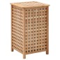 vidaXL Portabiancheria 39x39x65 cm in Legno Massello di Noce vidaXL Portabiancheria 39x39x65 cm in Legno Massello di Noce