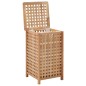vidaXL Portabiancheria 39x39x65 cm in Legno Massello di Noce vidaXL Portabiancheria 39x39x65 cm in Legno Massello di Noce