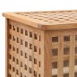 vidaXL Portabiancheria 39x39x65 cm in Legno Massello di Noce vidaXL Portabiancheria 39x39x65 cm in Legno Massello di Noce