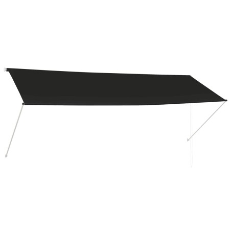vidaXL Tenda da Sole Retrattile 350x150 cm Antracite
