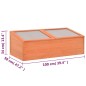 vidaXL Serra in Legno 100x50x34 cm vidaXL Serra in Legno 100x50x34 cm