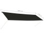 vidaXL Tenda da Sole Retrattile 400x150 cm Antracite vidaXL Tenda da Sole Retrattile 400x150 cm Antracite