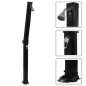 vidaXL Doccia ad Energia Solare Pieghevole Nera 214 cm 23 L vidaXL Doccia ad Energia Solare Pieghevole Nera 214 cm 23 L