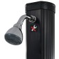 vidaXL Doccia ad Energia Solare Pieghevole Nera 214 cm 23 L vidaXL Doccia ad Energia Solare Pieghevole Nera 214 cm 23 L