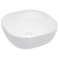 vidaXL Lavandino 42,5x42,5x14,5 cm in Ceramica Bianco vidaXL Lavandino 42,5x42,5x14,5 cm in Ceramica Bianco