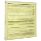 vidaXL Cancello da Giardino in Legno di Pino Impregnato 100x100 cm vidaXL Cancello da Giardino in Legno di Pino Impregnato 100x100 cm